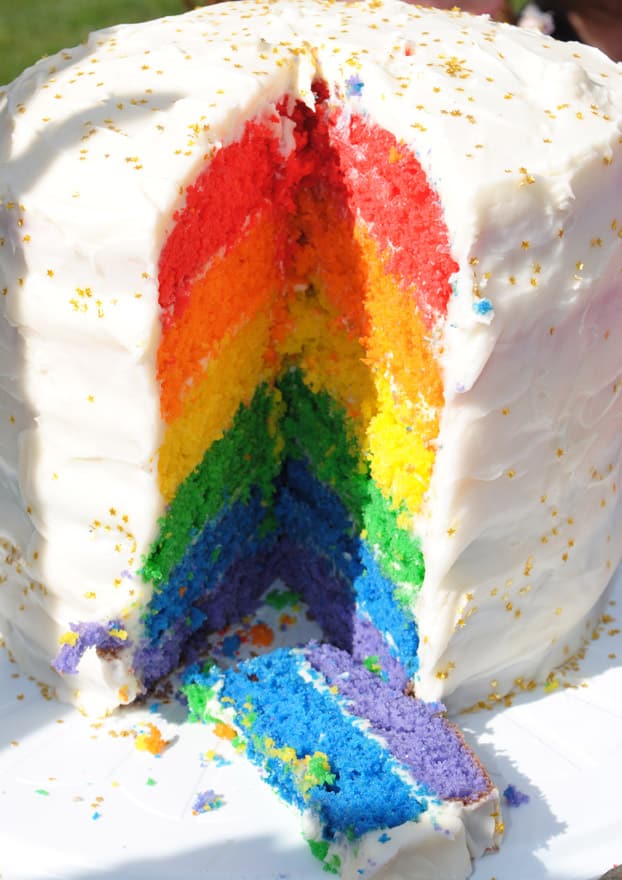 Rainbow cake copy